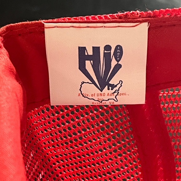 1987 National League Championships Mesh Trucker Hat St. Louis Cardinals Red - Picture 4 of 6